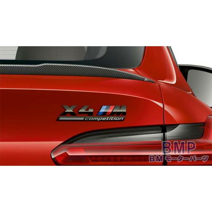 BMW 純正 F98 X4 M Competition エンブレム コンペティション