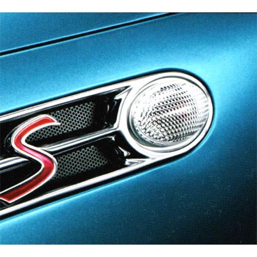 BMW MINI アクセサリー R50.R53 ハッチバック R52 カブリオレ 用 ホワイト サイドフラッシャーセット