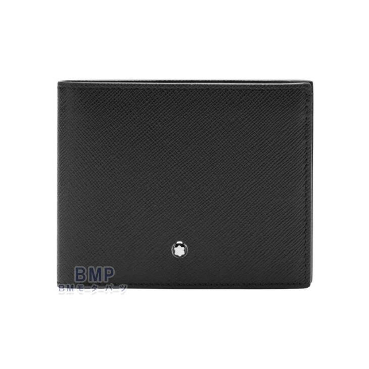 BMW 純正 BMW COLLECTION 2024 MONTBLANC FOR BMW 財布 二つ折り ウォレット コインポケット付き ブラック コレクションの画像