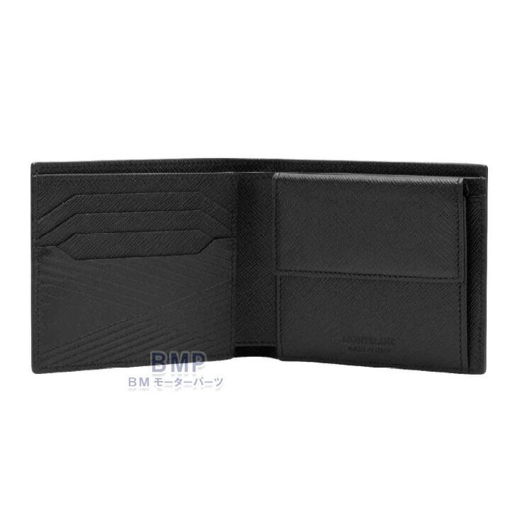 BMW 純正 BMW COLLECTION 2024 MONTBLANC FOR BMW 財布 二つ折り ウォレット コインポケット付き ブラック コレクションの画像