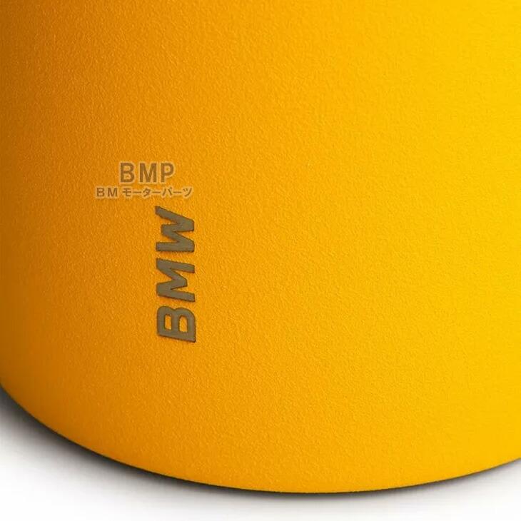BMW 純正 BMW COLLECTION 2024 BMW ワードマーク サーモマグ タンブラー ラージ 560ml ステンレス イエロー コレクションの画像