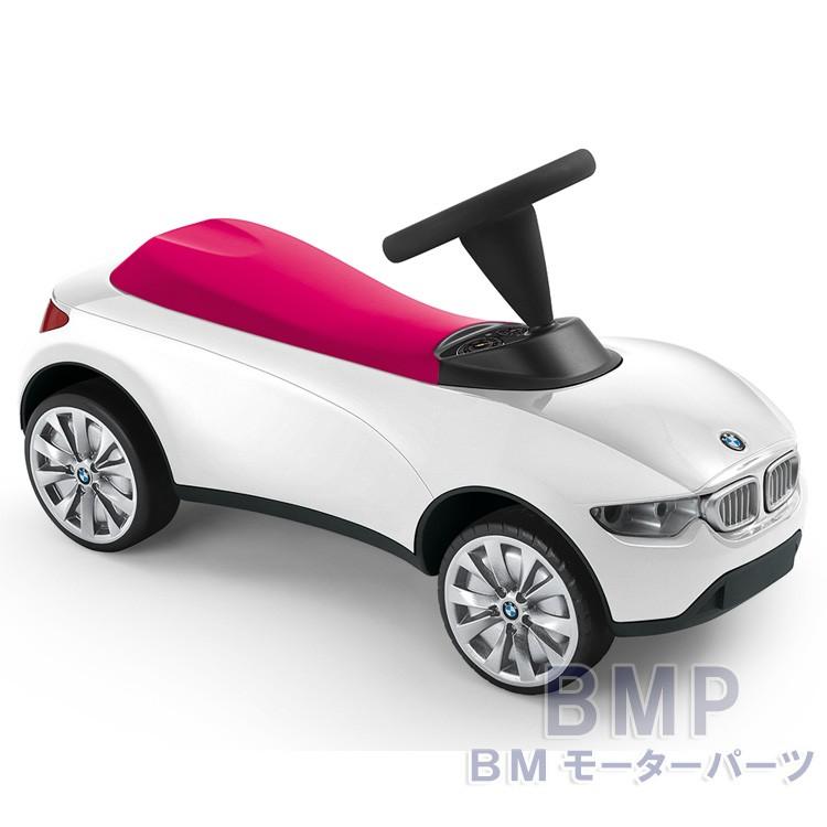 BMW 純正 キッズコレクション ベビーレーサー3 ホワイト ラズベリー