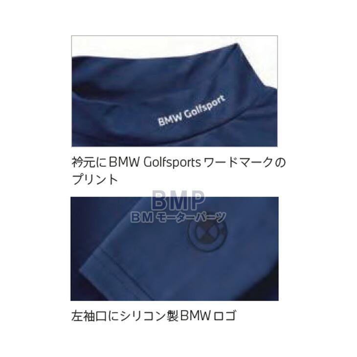 BMW 純正 GOLF SPORT COLLECTION 2023 メンズ ロング Tシャツ ネイビー