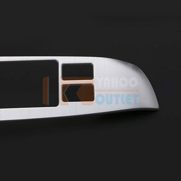 大放出セール 日産 ノート E12 後期 2016年11月〜 ウィンドウスイッチパネル ガーニッシュ ヘアライン仕上げ カスタム パーツ アクセサリー 内装 4pcs 2650