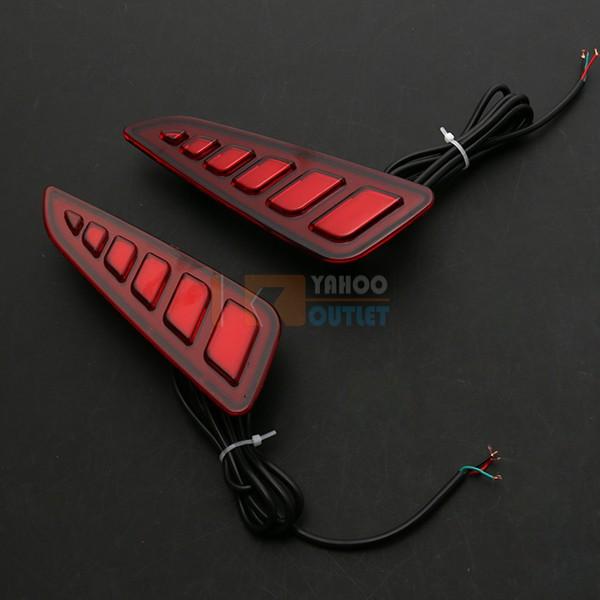 大放出セール トヨタ C-HR ZYX10/NGX50 リア リフレクター LED スモール ブレーキ連動 追突防止 ドレスアップ 左右セット 外装 2pcs 3225 |  | 01