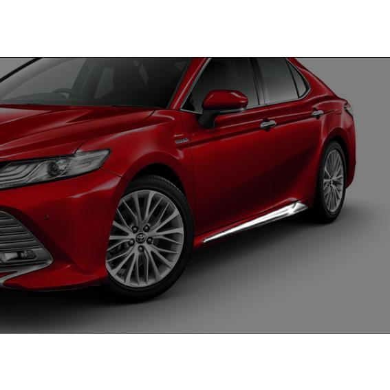 セール トヨタ カムリ 70系 2017年07月〜 サイド ドアトリム ステンレス製 鏡面 カスタム パーツ 外装 2P 3444 【時間指定