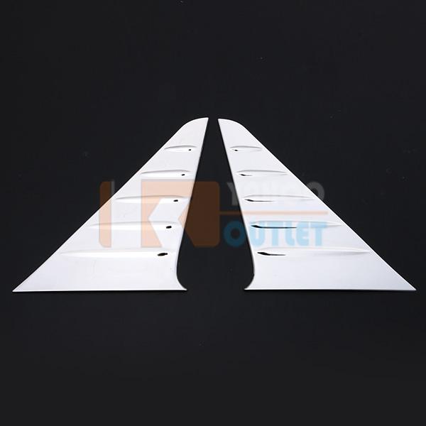 大放出セール アルファード/ヴェルファイア 30系 前期 後期 ピラーカバー ウィンドウ パネル ガーニッシュ ステンレス製 鏡面 カスタム パーツ 2P 3615 |  | 04