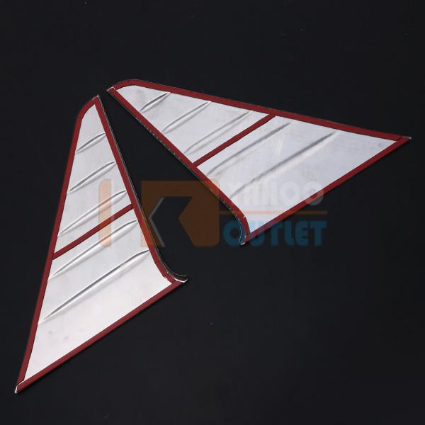 大放出セール アルファード/ヴェルファイア 30系 前期 後期 ピラーカバー ウィンドウ パネル ガーニッシュ ステンレス製 鏡面 カスタム パーツ 2P 3615 |  | 06