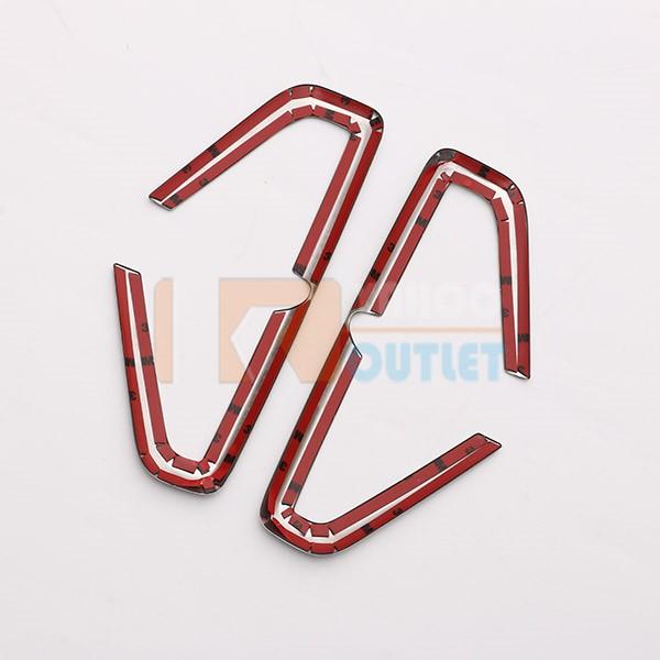 タント カスタム LA650/660S 2019年 リアリフレクターカバー リフレクター 周り ガーニッシュ 鏡面仕上げ カスタム 外装 パーツ 新品 2pcs 4489 |  | 04