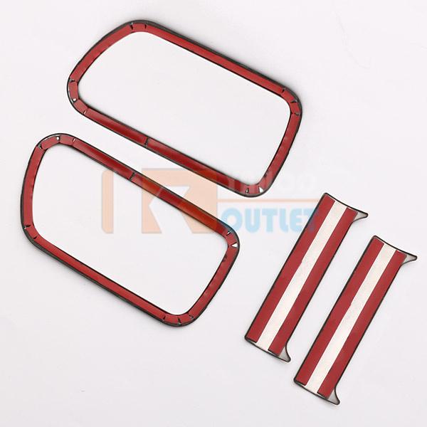 人気 ダイハツ タント カスタム LA650/660S 前期 後期 ドアベゼル ドアハンドルカバー インパネル ステンレス製 鏡面 内装 パーツ 4pcs 4492 |  | 04