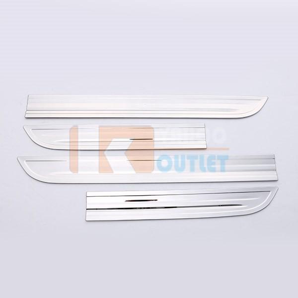 大放出セール 大人気 スズキ スペーシア カスタム MK53S 2017年12月〜 ドアトリム ドアパネル ガーニッシュ ステンレス製 鏡面 メッキ 外装 パーツ 4p 4612 |  | 03