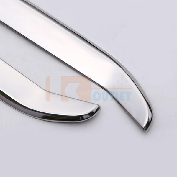 人気 トヨタ ライズ RAIZE A200A/210A型 2019年 リアリフレクターガーニッシュ ステンレス製 鏡面仕上げ メッキ カスタム パーツ 2P 4675 |  | 02