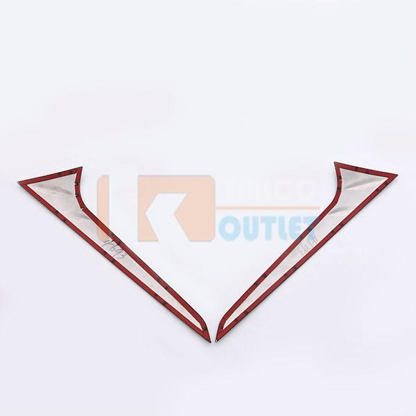 大放出セール 人気 ライズ/ロッキー RAIZE/Rocky A200A/210A型 2019年 リア リアクォーター ピラーガーニッシュ  パネル ステンレス製 鏡面 パーツ 2p 4693 |  | 04