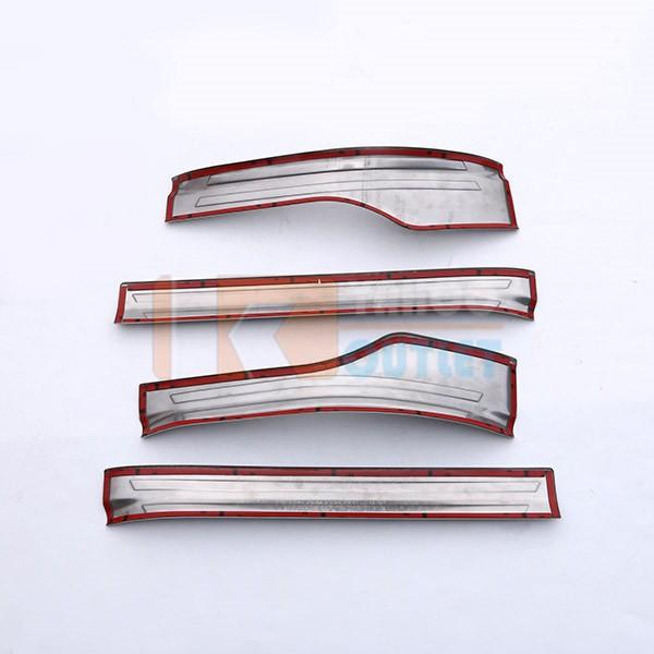 大放出セール トヨタ ライズ RAIZE A200A/210A型 2019年 スカッフプレート サイド ステップガード ステップカバー ガーニッシュ ステンレス製 滑り止め 4P 4698 |  | 05