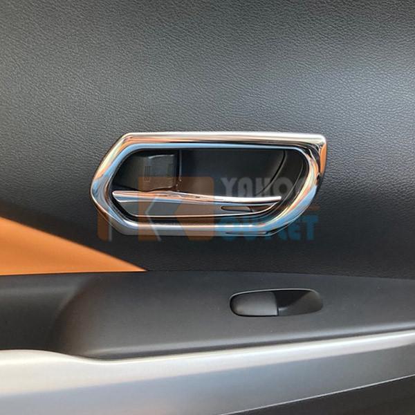 大放出セール 大人気 日産 キックス KICKS e-POWER P15型 2020年6月〜 ドアベゼル ドアハンドルカバー ステンレス製 鏡面 内装 カスタム パーツ 4P 5021 |  | 03