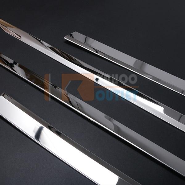 大放出セール トヨタ 新型 プリウス 60系 5代目 2023年1月〜 ドアトリム ドアアンダーガーニッシュ  傷付き防止 ステンレス製 鏡面 カスタムパーツ 外装 4P 5963 |  | 05