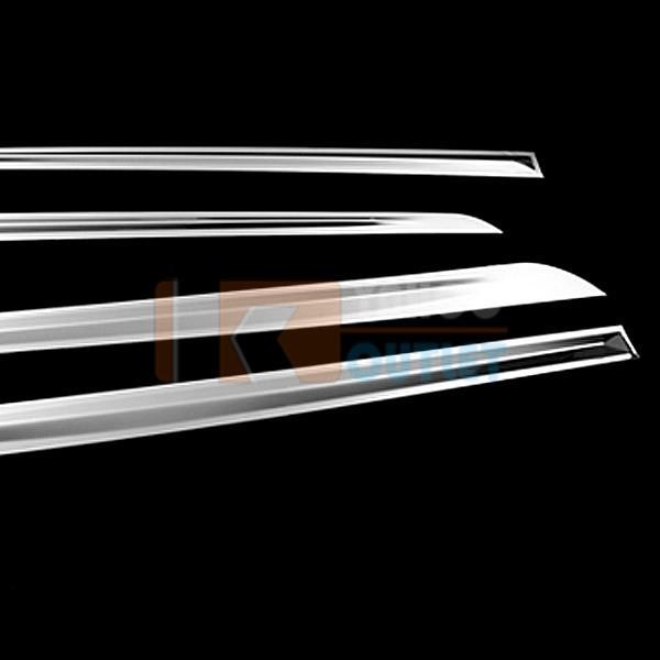 大放出セール トヨタ アルファード/ヴェルファイア 30系 サイド ドアトリム ガーニッシュ ステンレス製 鏡面 カスタム パーツ 外装 4pcs EX487 |  | 02