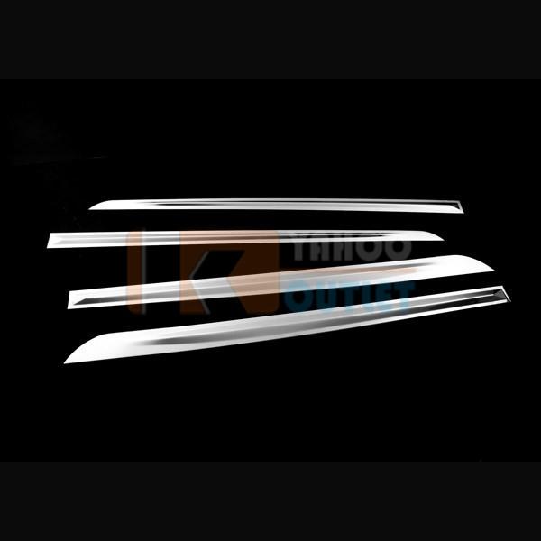 大放出セール トヨタ アルファード/ヴェルファイア 30系 サイド ドアトリム ガーニッシュ ステンレス製 鏡面 カスタム パーツ 外装 4pcs EX487 |  | 03