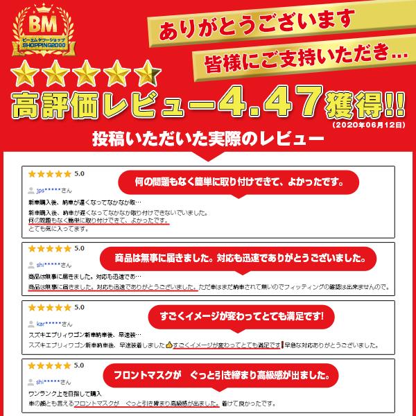 大放出セール 人気 エブリイワゴン DA17W 2015年 フロント バンパーグリルカバー  グリル ガーニッシュ 鏡面 ステンレス エアロ カスタム パーツ 外装 3p EX490 |  | 05