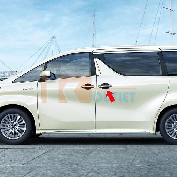 大放出セール トヨタ アルファード/ヴェルファイア 30系 ドアノブアンダーカバー ハンドル プロテクター 傷防止 カスタムパーツ 外装 8pcs EX559 |  | 01