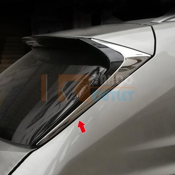 【美品】LEXUS NX300h Fスポーツ　リヤガーニッシュ セール レクサス NX 200T/300H 2014-2018 リアクォーターピラー