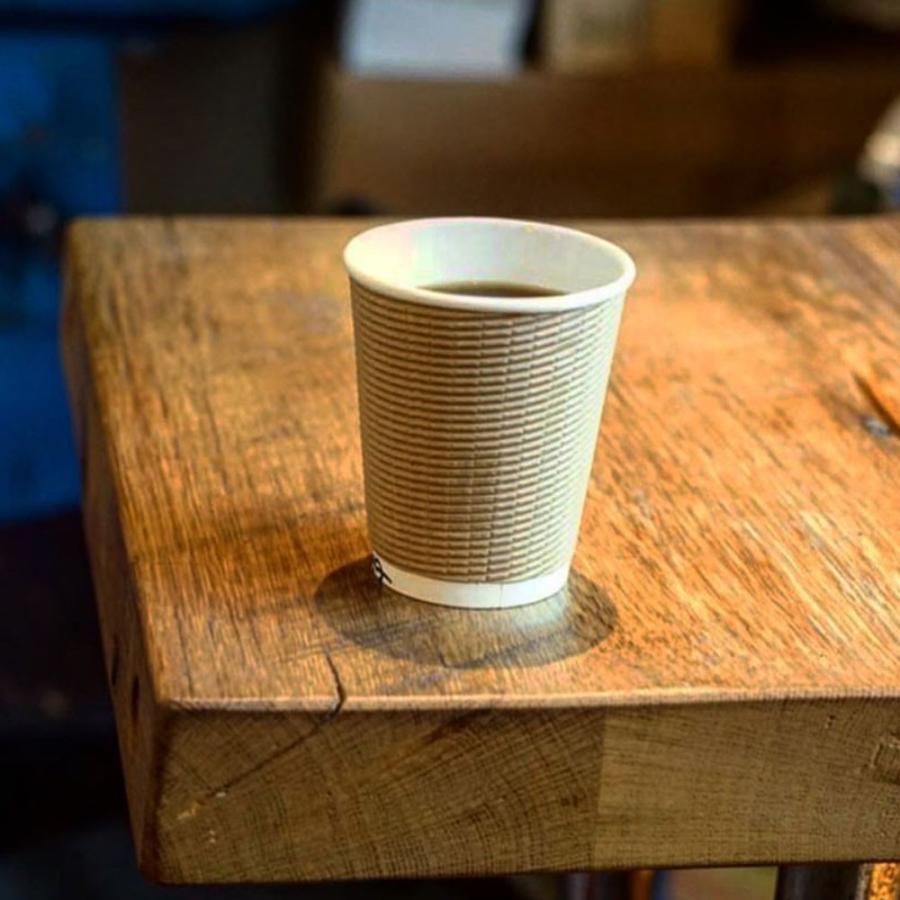 断熱エコクラフト2重 8オンス 紙カップ ＆ ホット用黒蓋 100個セット テイクアウト 紙コップ 蓋 フタ付き おしゃれ EC03 |  | 08