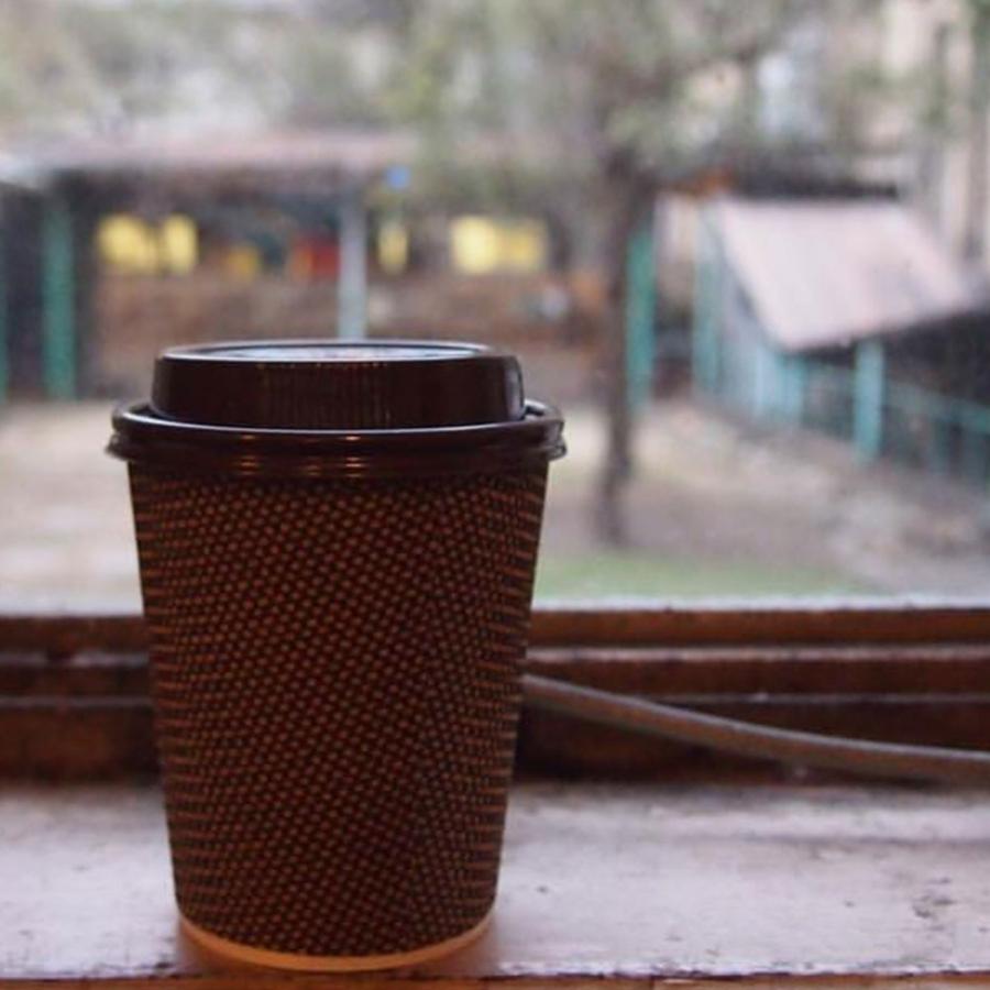 断熱ゼブラ二重 12オンス 紙カップ ＆ ホット用黒蓋 100個セット テイクアウト 紙コップ 蓋 フタ付き おしゃれ EC17 |  | 10