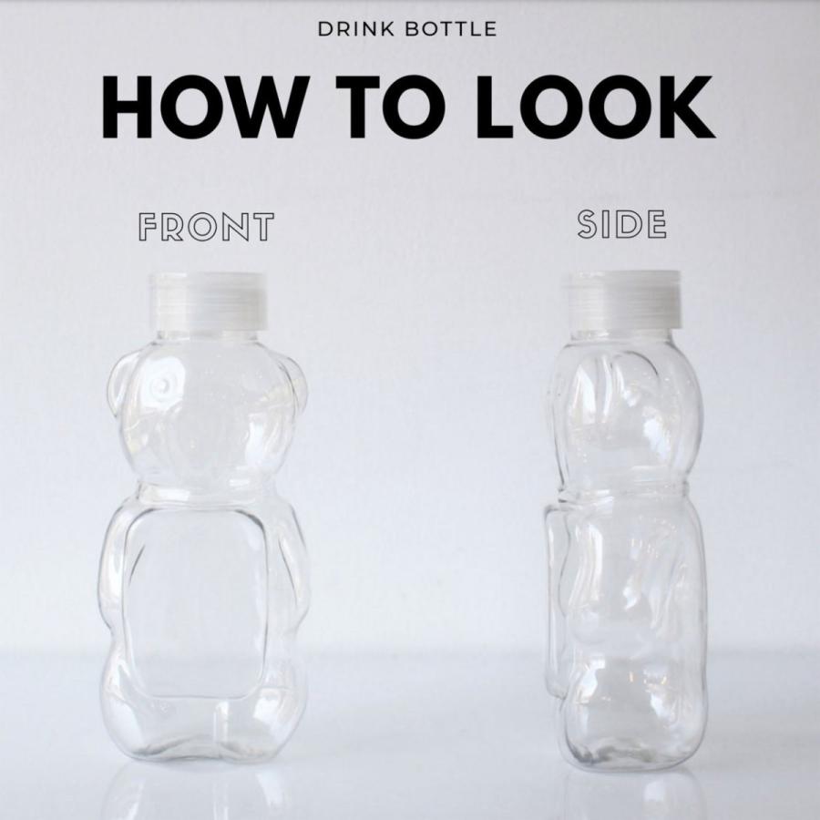 テイクアウト ドリンクボトル おしゃれ ボトル容器 430ml アニマル 持ち手付き半透明蓋 ボトルドリンク 100個セット Bmt Bear450 W Bmtオンラインストア 通販 Yahoo ショッピング