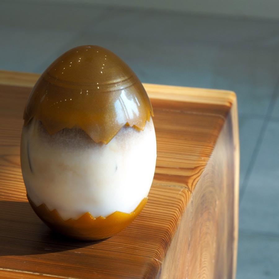 テイクアウト ドリンクボトル おしゃれ ボトル容器 400ml EGG-GOLD  ボトルドリンク 100個セット インスタ映えの画像