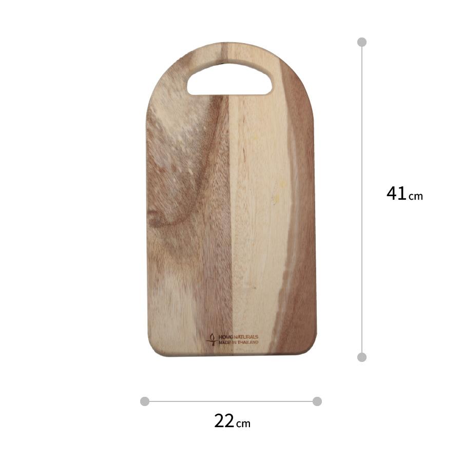 北欧スタイル アカシア 異形カッティングボード 取手付き ウッド