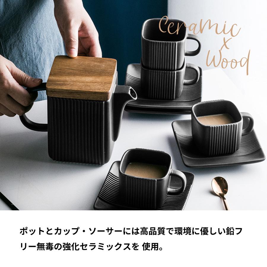 カフェ風カップボード(オールウォルナット色)ロゴーブラック カフェ風カップボード(オールウォルナット色)ロゴーブラックの