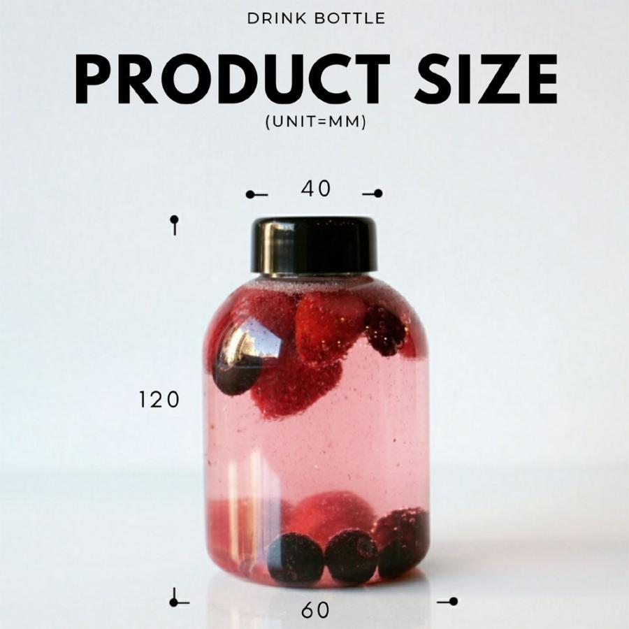 テイクアウト ドリンクボトル おしゃれ ボトル容器 385ml キュート 黒蓋 ボトルドリンク 100個セット Cute 400 Bmtオンラインストア 通販 Yahoo ショッピング