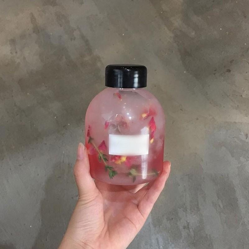 テイクアウト ドリンクボトル おしゃれ ボトル容器 385ml キュート 黒蓋 ボトルドリンク 100個セット Cute 400 Bmtオンラインストア 通販 Yahoo ショッピング