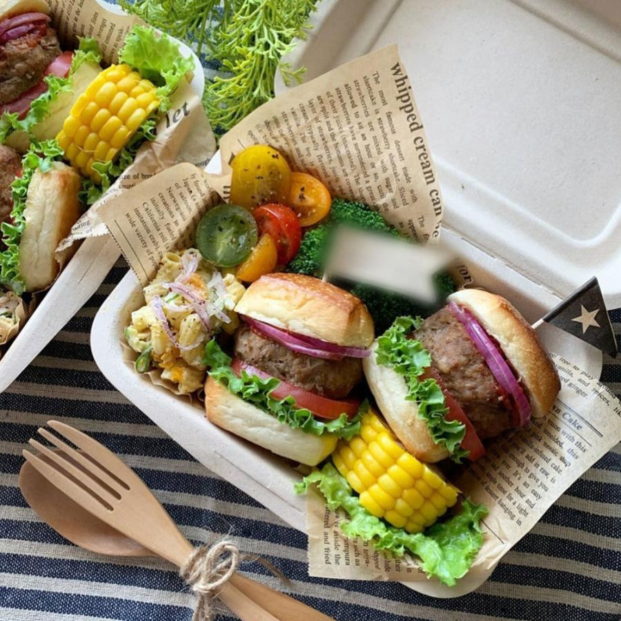 テイクアウト 容器 takeout お持ち帰り おしゃれ エコ バガス フード