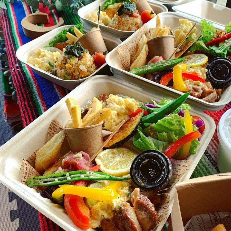 テイクアウト 容器 takeout お持ち帰り おしゃれ エコ バガス フード