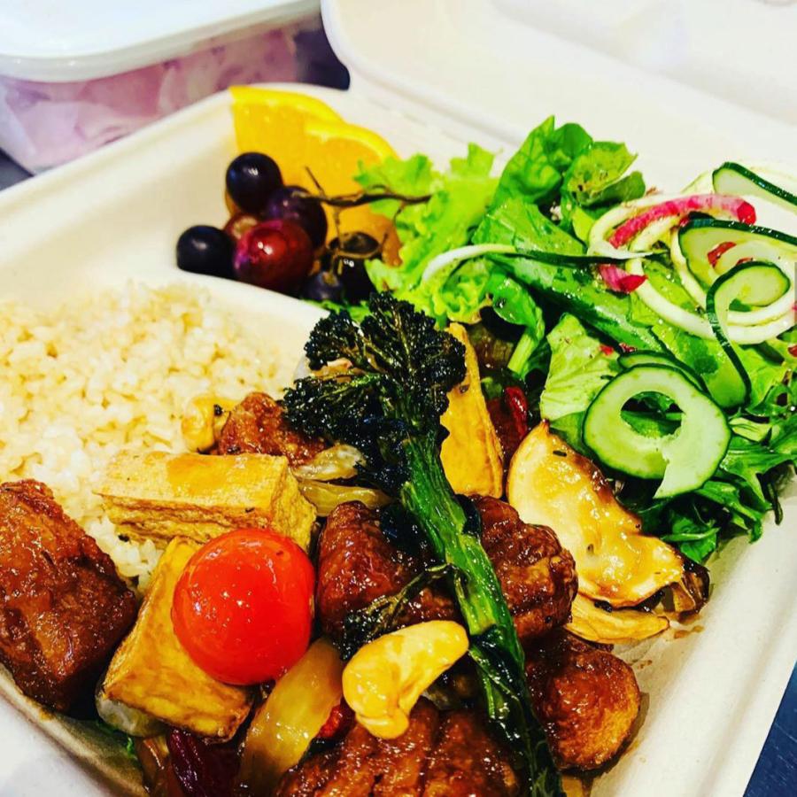 テイクアウト 容器 takeout お持ち帰り おしゃれ エコ バガス フードボックス 3分割 400枚 DF-P511 |  | 07