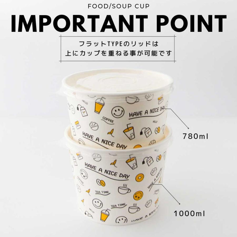 142mm口径 NICE DAY カップ専用 平蓋 フラットタイプ 半透明 600枚