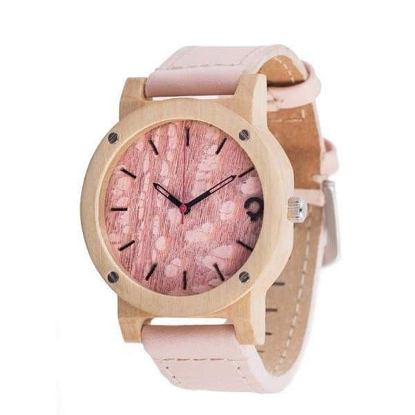 木製腕時計 レディース plantwear Flakeシリーズ Rose Maple おしゃれなブランド時計 |  | 02