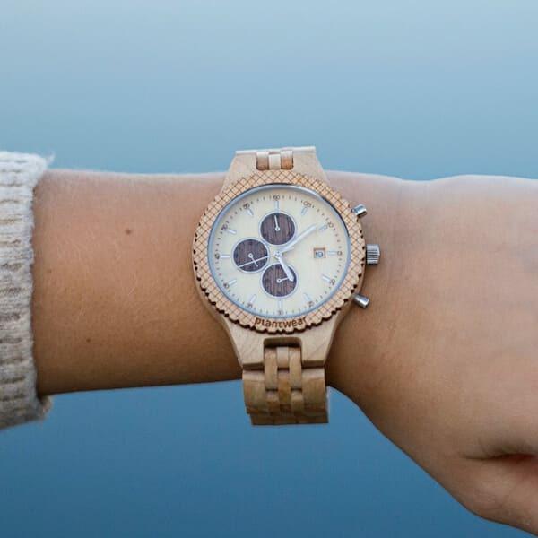 木製腕時計 メンズ レディース plantwear Foxシリーズ Maple ユニセックス おしゃれなブランド時計 |  | 06