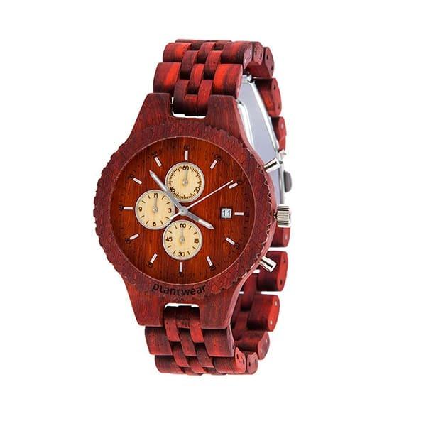 木製腕時計 メンズ レディース plantwear Foxシリーズ Padouk  ユニセックス おしゃれなブランド時計 |  | 03