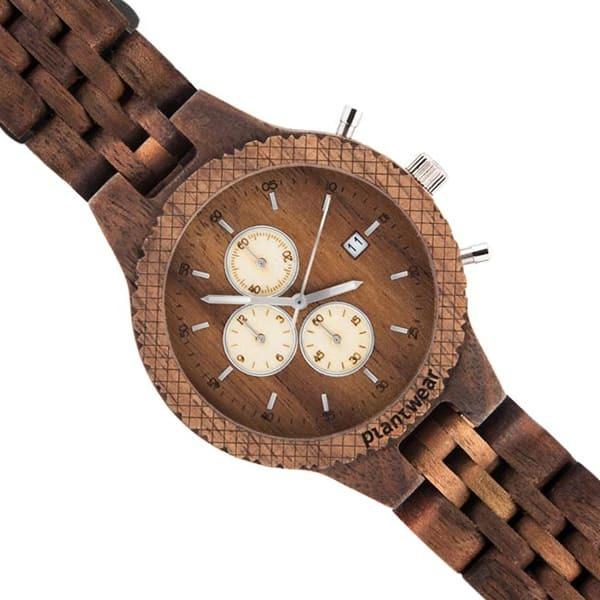 木製腕時計 メンズ レディース plantwear Foxシリーズ Walnut ユニセックス おしゃれなブランド時計 |  | 01