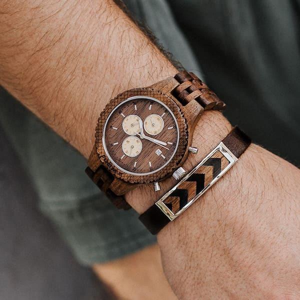 木製腕時計 メンズ レディース plantwear Foxシリーズ Walnut ユニセックス おしゃれなブランド時計 |  | 04