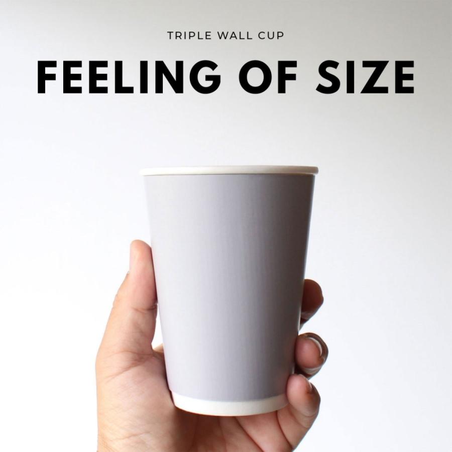 テイクアウト お持ち帰り おしゃれ 紙コップ 断熱86mm口径グレー12オンス 三層紙カップ 1000個 Gley12oz Bmtオンラインストア 通販 Yahoo ショッピング