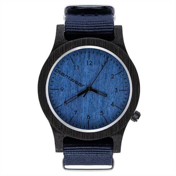 木製腕時計 メンズ レディース plantwear Heritageシリーズ Blue