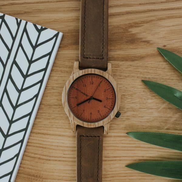木製腕時計 メンズ レディース plantwear Heritageシリーズ Oak ユニ