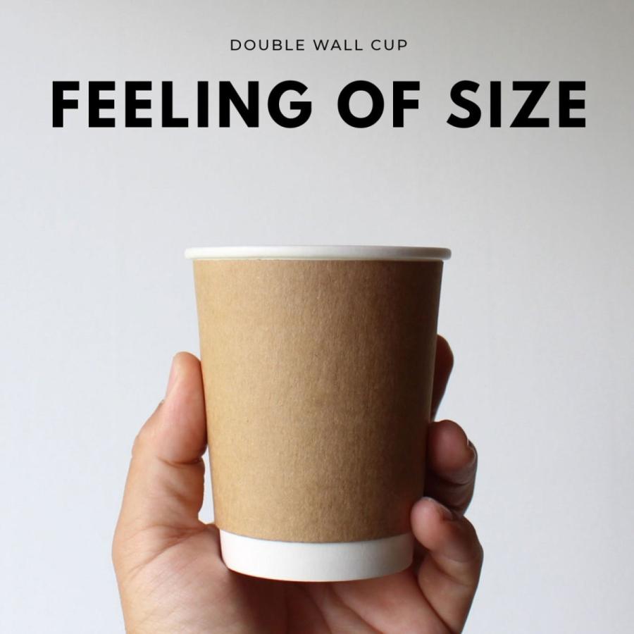 テイクアウト おしゃれ 紙コップ 断熱クラフト二重8オンス 紙カップ 150個 Ec43 Klaft08 150 Bmtオンラインストア 通販 Yahoo ショッピング