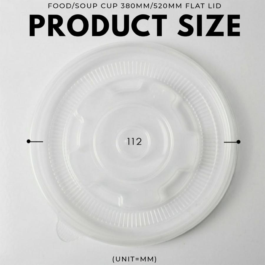 断熱リップルクラフト二重 520ml フード＆スープ紙カップ ＆ 半透明フラット蓋 50個セット テイクアウト 容器 takeout お持ち帰り  おしゃれ 紙コップ EC161