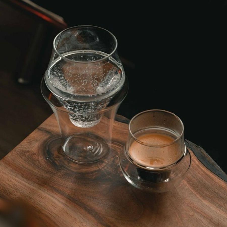 KURUVE EQ断熱ガラス 2個セット ダブルウォールグラス EQ Glass