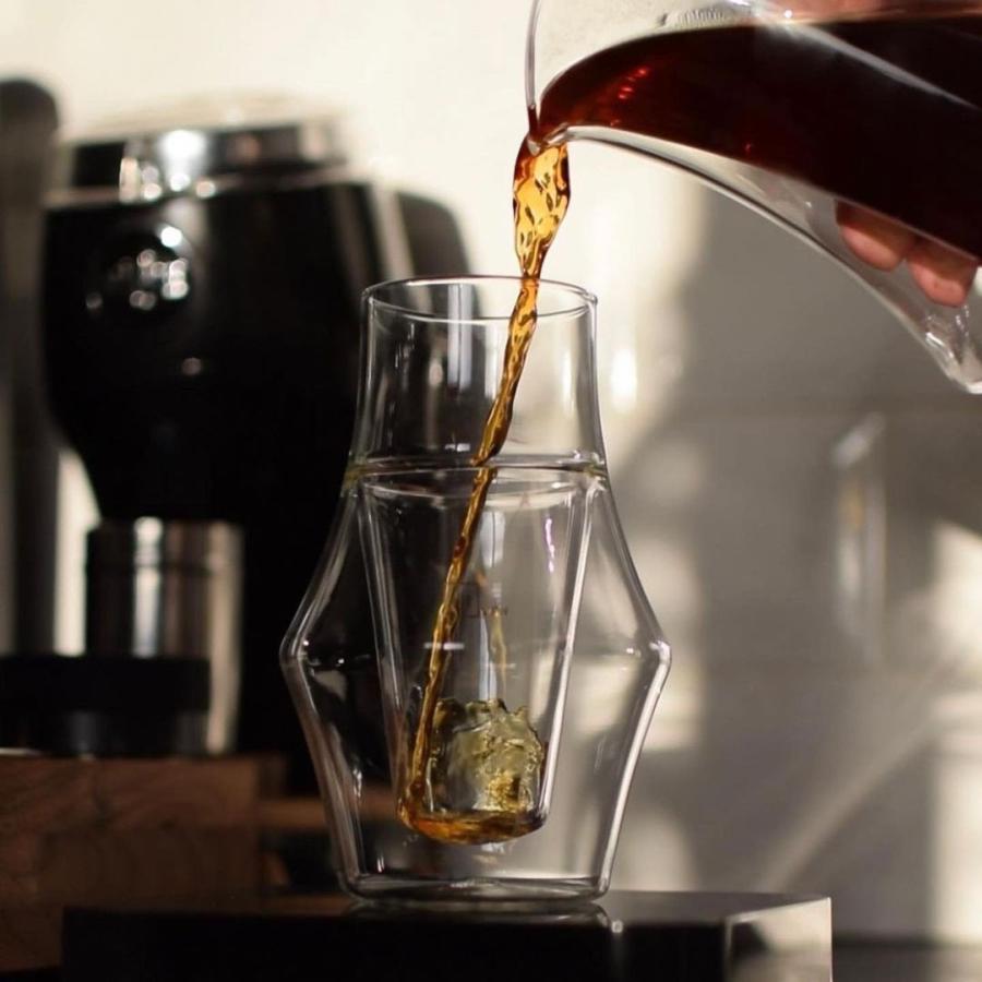 KURUVE EQ断熱ガラス ダブルウォールグラス EQ Glass Pique 300ml