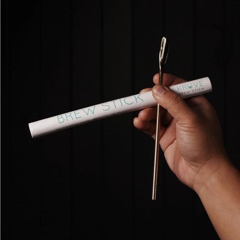 KURUVE Brew Stick ブリューステック 攪拌棒 シルバー ダブルウォール